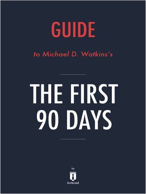 cover image of Summary of the First 90 Days